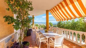 Balkon lub taras w obiekcie Villa el Cerrillo Málaga - Churriana by Ruralidays
