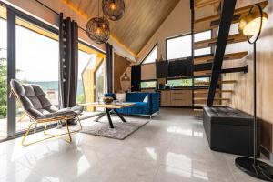 Posedenie v ubytovaní Osada Mountain Villas Szczyrk - domki z balią i sauną - piękny widok na góry - Dream Apart
