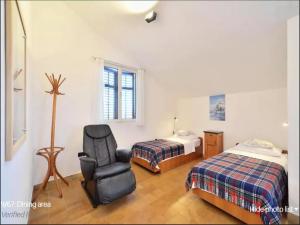 Posteľ alebo postele v izbe v ubytovaní The whole Mario's house for rent
