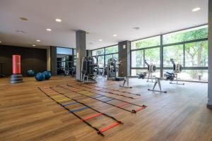 Fitness centrum a/nebo fitness zařízení v ubytování Estival Isla Cristina