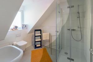 Koupelna v ubytování Rust Appartements