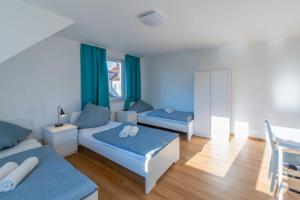 Postel nebo postele na pokoji v ubytování Rust Appartements