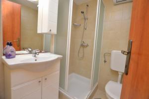 Koupelna v ubytování Apartment Stari Grad