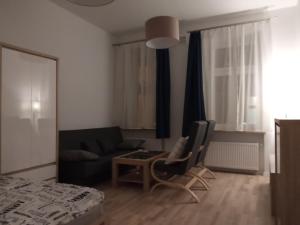 Posezení v ubytování Apartament Rydygiera