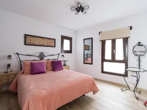 Postel nebo postele na pokoji v ubytování Viviendas vacacionales San Mateo
