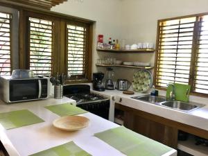 Kuchyň nebo kuchyňský kout v ubytování La COTICA