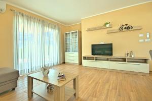 TV a/nebo společenská místnost v ubytování Villa Muskovic - Weingut Muskovic