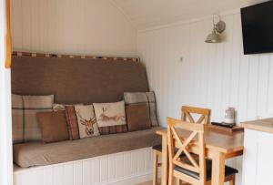 Posezení v ubytování Hillside View