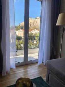 Balkon lub taras w obiekcie Check Point - Acropolis View A