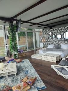 Posezení v ubytování Sukha Resort