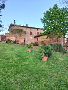 A garden outside L'oca Nera