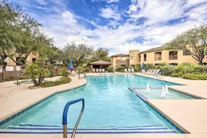 a swimming pool at a villa with a resort at Pet-Friendly Scottsdale Condo with Pool Access! in Scottsdale