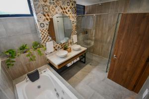 Ένα μπάνιο στο Hotel Salento Real Eje Cafetero