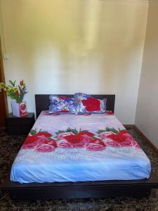 Ένα ή περισσότερα κρεβάτια σε δωμάτιο στο Riambel Paradise Inn Ground Floor Room