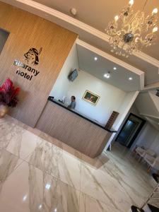 Móttaka eða anddyri á GUARANY HOTEL PONTA PORÃ
