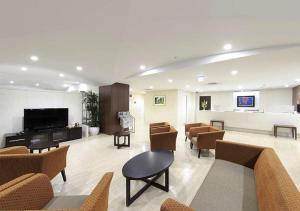 Телевизор и/или развлекательный центр в Koriyama - Hotel / Vacation STAY 45300