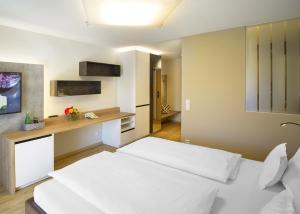 Sjónvarps- og/eða afþreyingartæki á Hotel Himmelreich