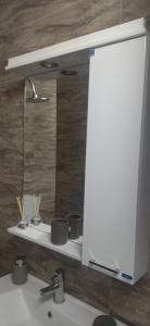 Ένα μπάνιο στο Apartman Lazovic