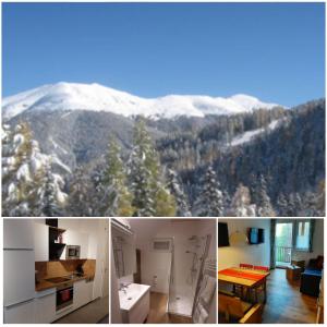 Splošen pogled na gorovje oz. razgled na gore, ki ga ponuja apartma