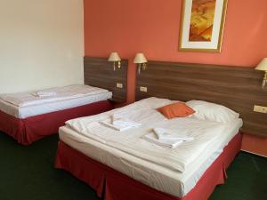 Katil atau katil-katil dalam bilik di Hotel Formanka