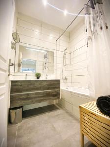Kúpeľňa v ubytovaní Duplex cosy - entre lacs et montagnes - Fêtes interdites