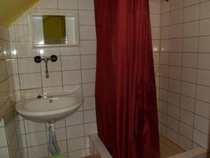 Koupelna v ubytování Privat Pohoda