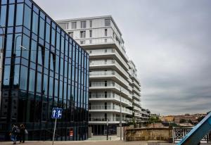 Budynek, w którym mieści się apartament