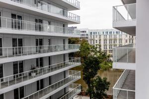 Budynek, w którym mieści się apartament