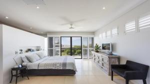 Ένα ή περισσότερα κρεβάτια σε δωμάτιο στο Belvedere Luxury Apartment 2