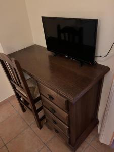 TV a/nebo společenská místnost v ubytování La Rueda
