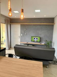 Billardbord på Lindo apartamento em frente a UFOP com garagem