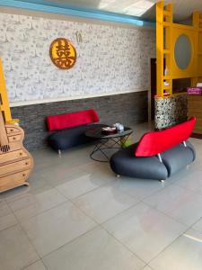 Posezení v ubytování Niuge Minsu Homestay