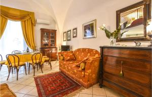 a living room with a couch and a table at Sicily Love Loft in Catania