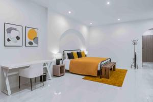 Postel nebo postele na pokoji v ubytování The Gems Mining Pool Villas Pattaya