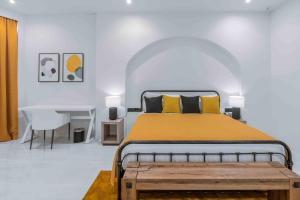 Postel nebo postele na pokoji v ubytování The Gems Mining Pool Villas Pattaya