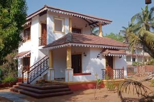 una casa en un pueblo en la India en Palmeiral BeachVilla en Calangute