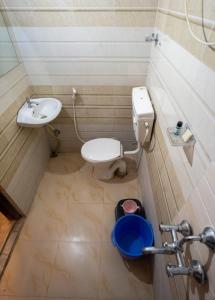 Koupelna v ubytování Hotel Lambodar