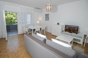 TV a/nebo společenská místnost v ubytování Apartmani ORION - Sunce