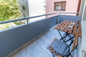 Balkón nebo terasa v ubytování Apartmani ORION - Sunce