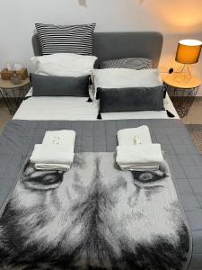 Posezení v ubytování HESTIA Studio Downtown Nicosia