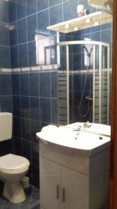Kúpeľňa v ubytovaní Apartment in Vir with sea view, terrace, air conditioning, WiFi 4472-2