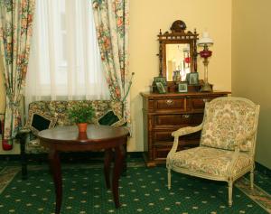 O zonă de relaxare la Hotel Gutenbergs