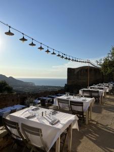 Casa Musicale tesisinde bir restoran veya yemek mekanı