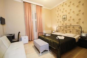 Letto o letti in una camera di Hotel Svaneti