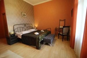 Letto o letti in una camera di Hotel Svaneti