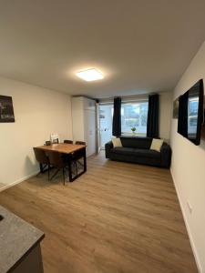 Część wypoczynkowa w obiekcie Modernes 4er Apartment in Skilift-Nähe
