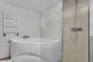 Koupelna v ubytování Comfy Reykjavik Apartment