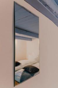 Cama ou camas em um quarto em Corippo Albergo Diffuso