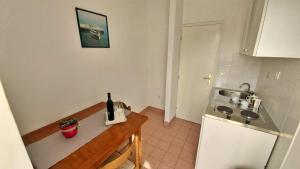 Kuchyň nebo kuchyňský kout v ubytování Apartments Mandalinic