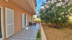Zahrada ubytování Apartments Mandalinic